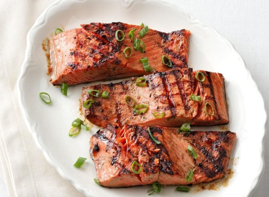 1-2-3 Grilled Salmon for Two