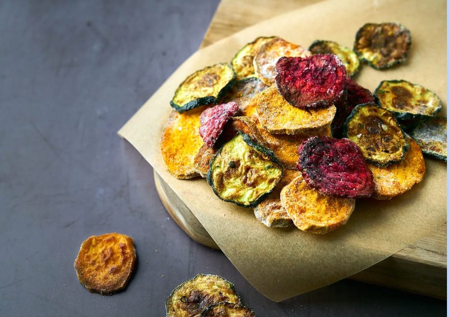 Air Fryer REAL Veggie Chips