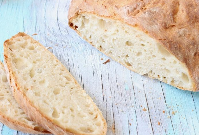 Rustic Italian Crusty Bread